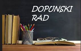 Obavijest za učenike i roditelje – dopunski rad
