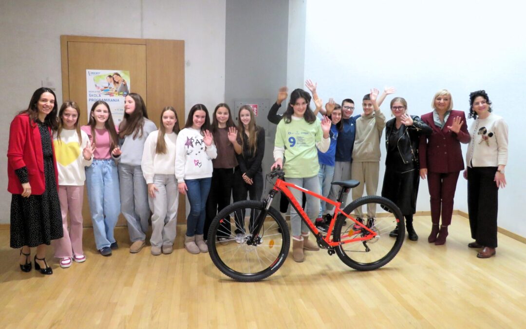 Pretežno vedro – nagrade učenicima