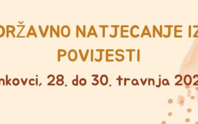 Plasman na državno natjecanje iz Povijesti