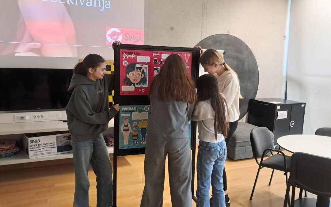 Projekt #SVOJA u knjižnici OŠ Žnjan-Pazdigrad